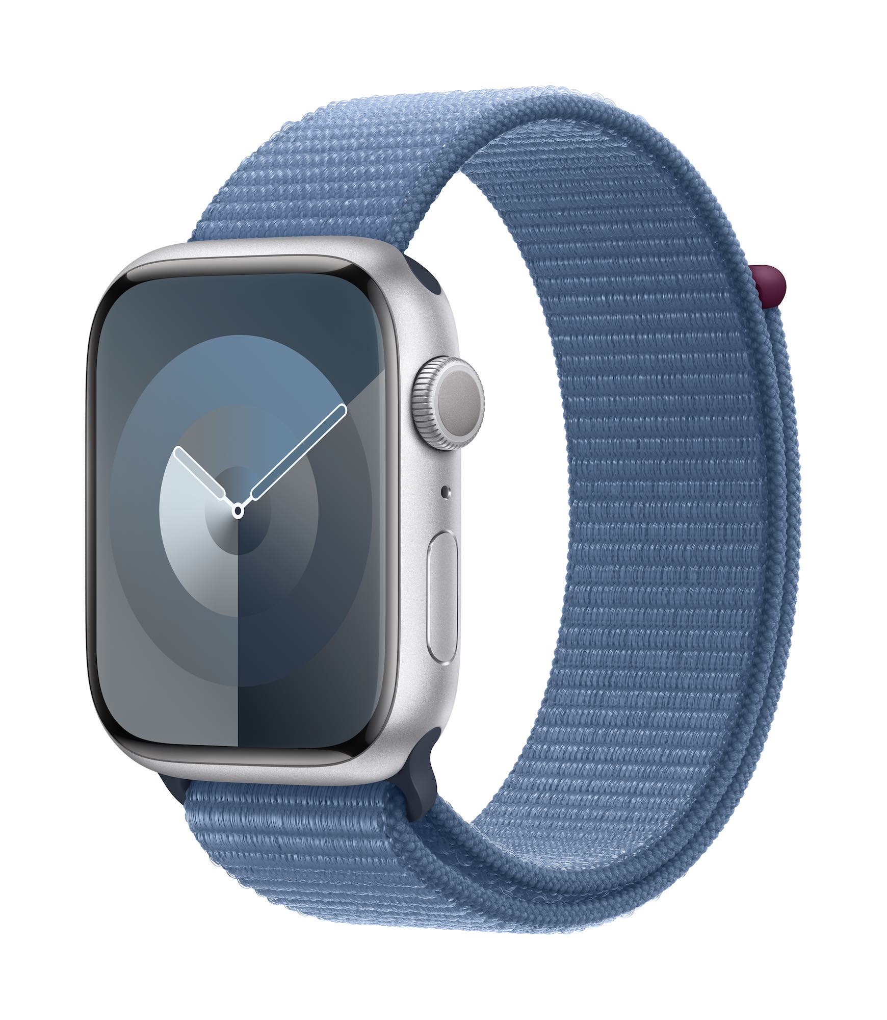 Watch Series 9 45mm Silver Winter Blue Sport Loop