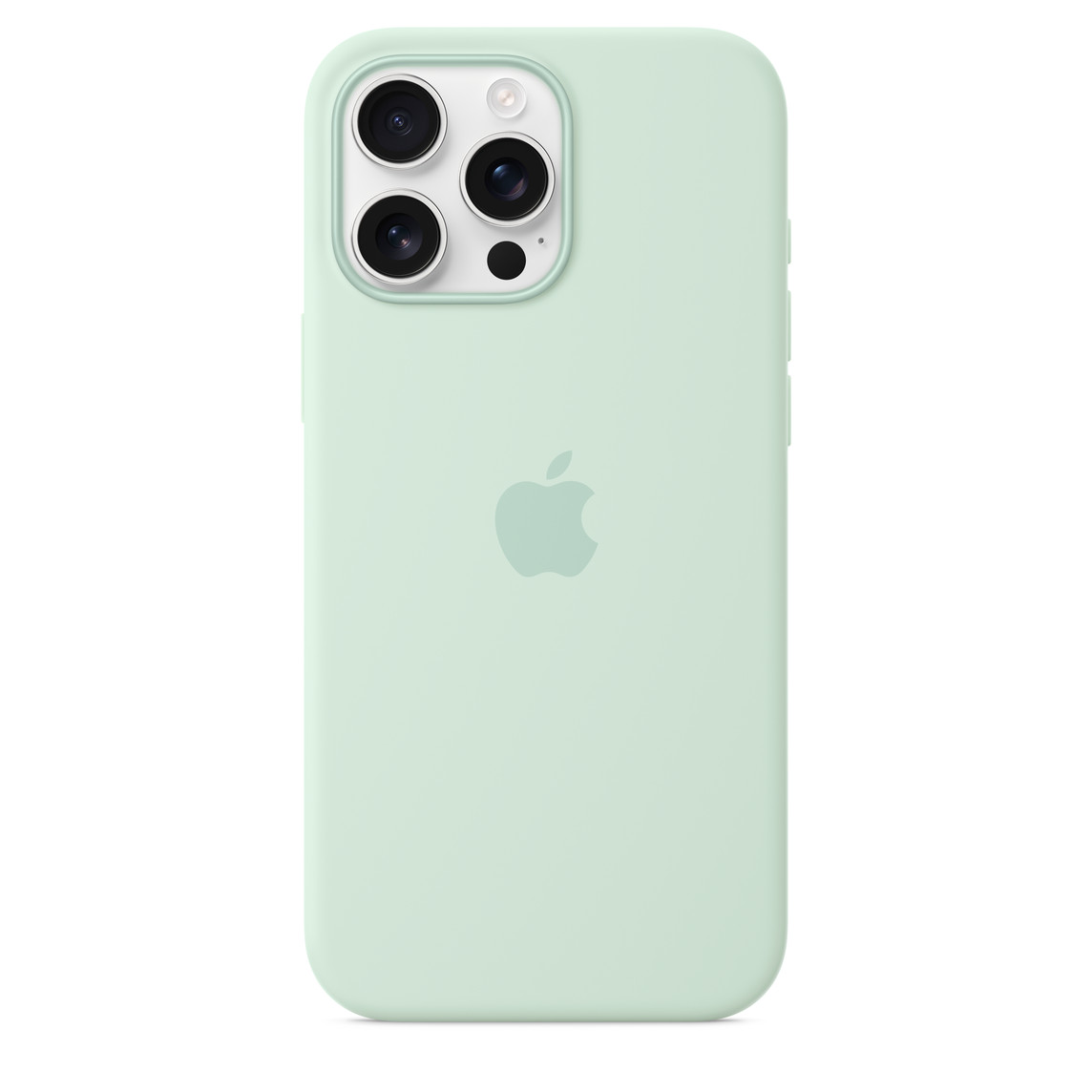 iPhone 16 Pro Max Silicone Case Aquamarine