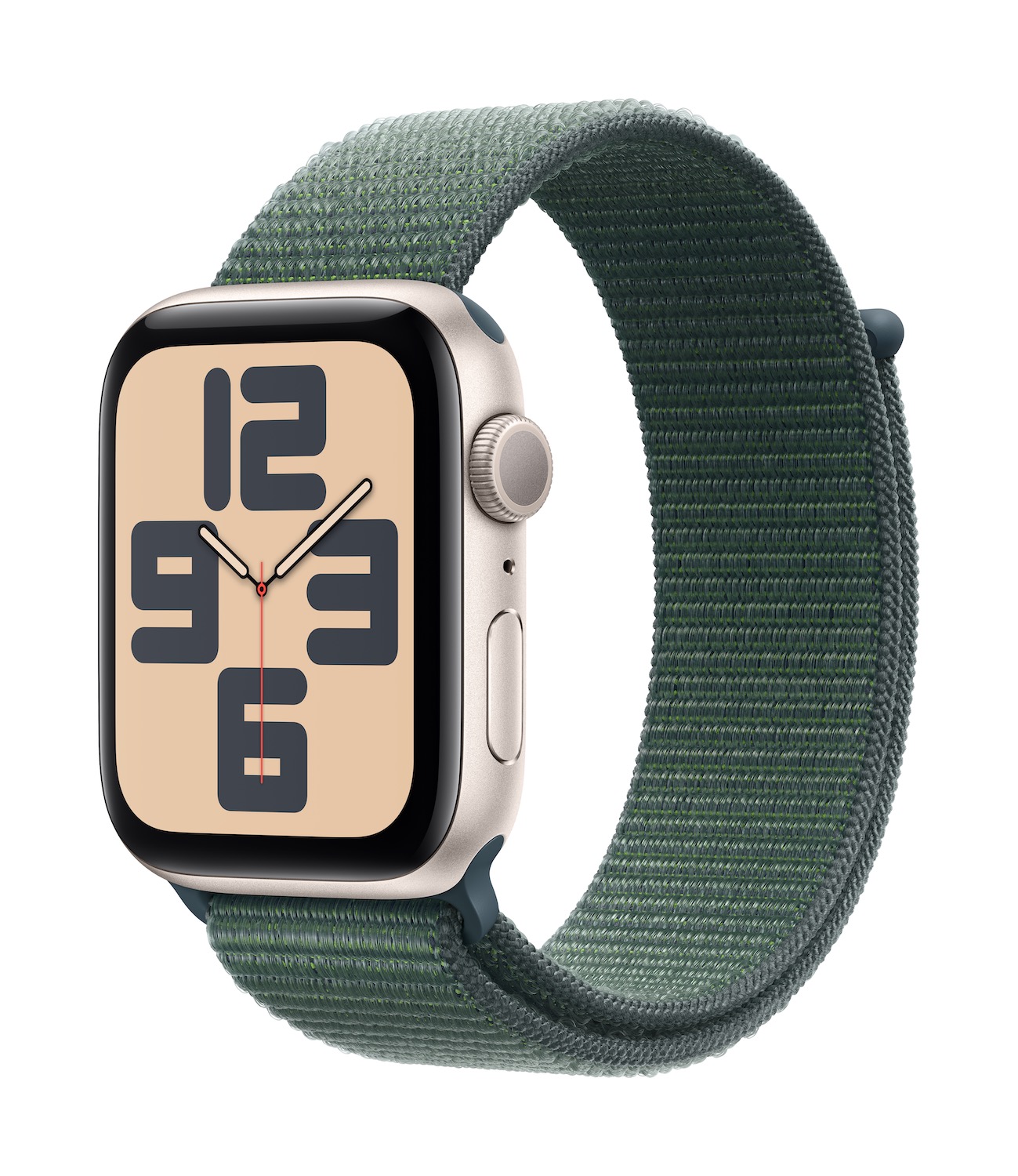 Watch SE 2 44mm Starlight - Lake Green Sport Loop