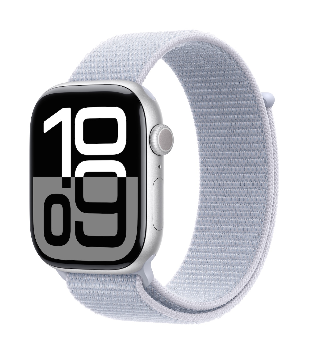 Watch Series 10 46mm Silver - Blue Cloud Sport Loop